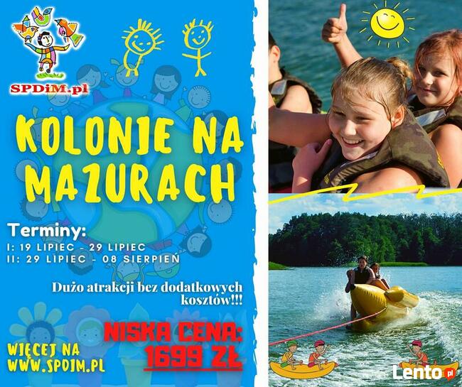 Kolonie i Obozy, Szkolenia Żeglarskie.