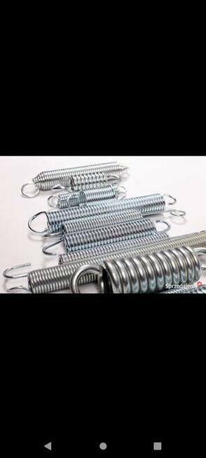 Wyrób sprężyn, dorabianie sprężyn, produkcja sprężyn.