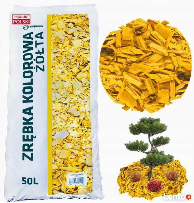 Zrębka Kolorowa / Mulcz Kolorowy / worki 50L