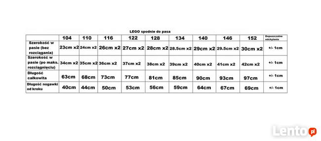 LEGO Wear spodnie przeciwdeszczowe 9 lat 134cm
