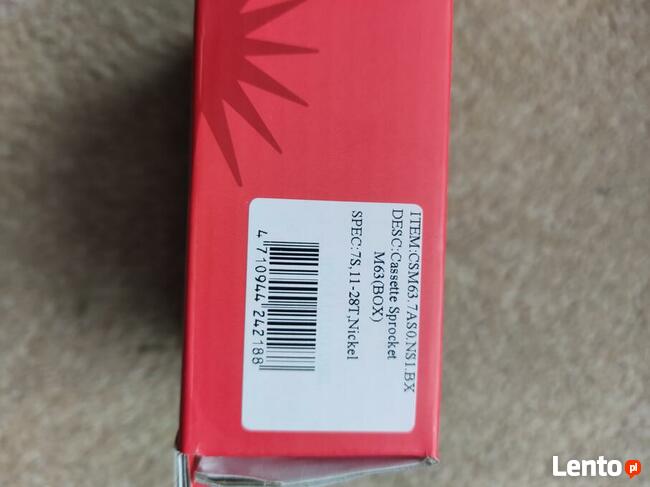 Kaseta rowerowa 7 rzędowa