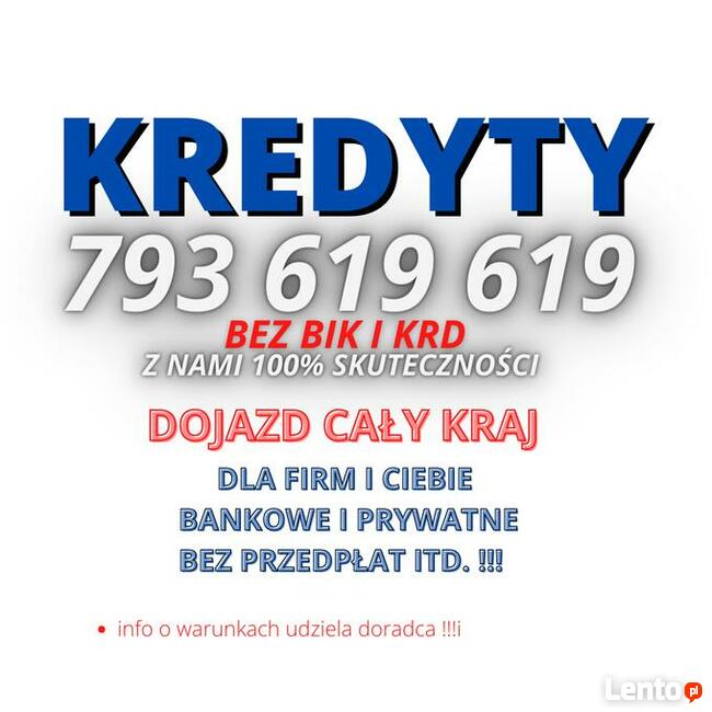 DLA FIRM KREDYTY !!!!