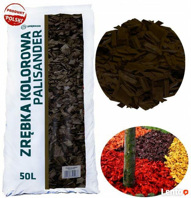 Zrębka Kolorowa / Mulcz Kolorowy / worki 50L