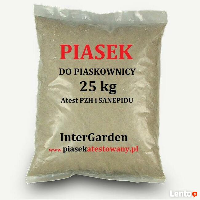 Piasek w workach, żwir workowany 25 kg