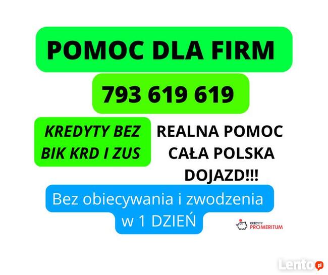KREDYTY POMOC DLA FIRM