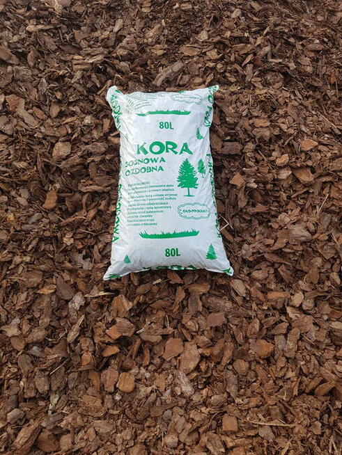 Kora sosnowa ogrodowa Ziemia uniwersalna kwiatowa Torf kwaśn