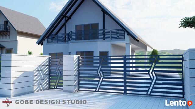 ogrodzenia bramy balustrady balkonowe schodowe