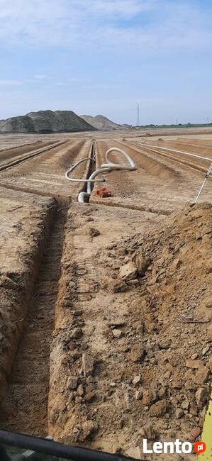 Przyłącza kanalizacyjne, drenaże , prace ziemne ,hydraulik