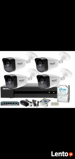 Kamery CCTV IP Zestaw Kamer do domu sklepu firmy Montaż kame