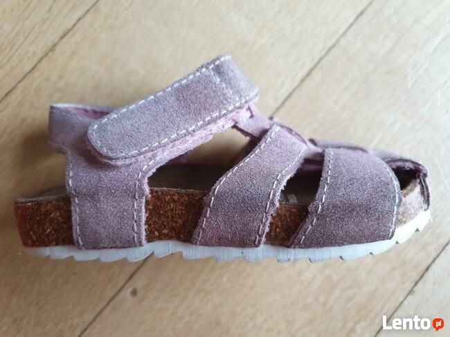 Różowe letnie sandałki Resserved Couture rozm 18/19