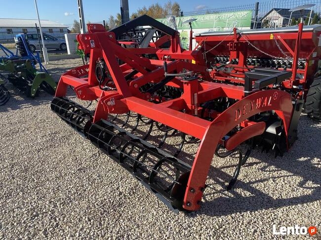 Agregat uprawowo-siewny ŻUBR 2,5m RURA TRANSPORT