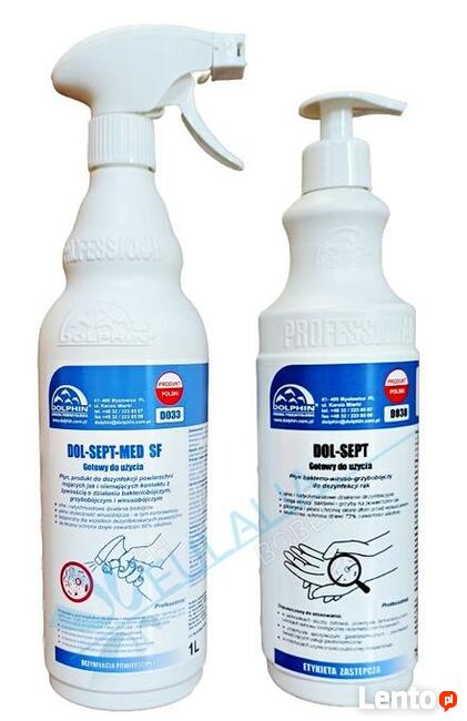 Płyn do dezynfekcji powierzchni mających kontakt z żywnością