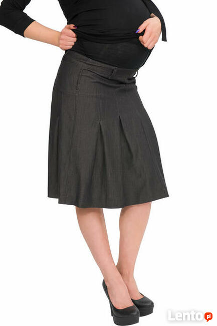Spódnica ciążowa szara