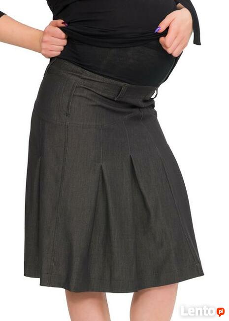 Spódnica ciążowa szara