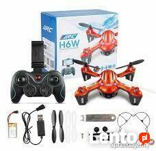 Dron JJRC H6W, z kamerą, wytrzymały