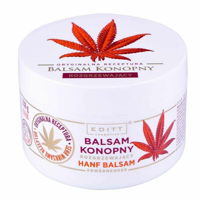 BALSAM KONOPNY – NA BÓLE REUMATYCZNE krem olej konopny 5%