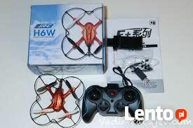 Dron JJRC H6W, z kamerą, wytrzymały