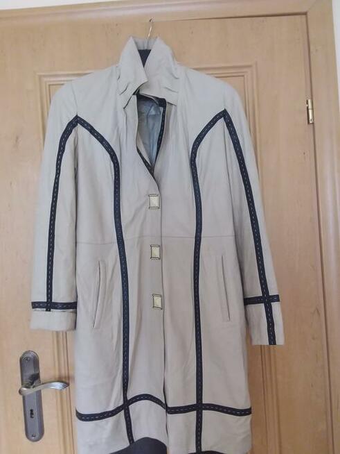 Sprzedam płaszcz ze skóry