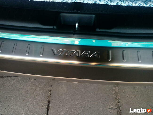 Listwy ozdobne na progi Suzuki Vitara, stal nierdzewna
