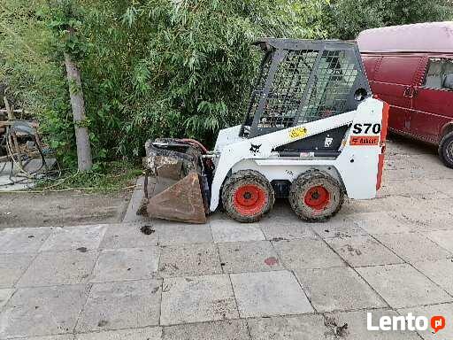 bobcat s 70 koparka łańcuchowa głębokość kopania 1m