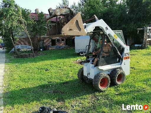 bobcat s 70 koparka łańcuchowa głębokość kopania 1m