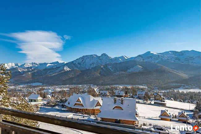 Ap. Bystra, Zakopane, widok na Tatry, ferie Zakopane