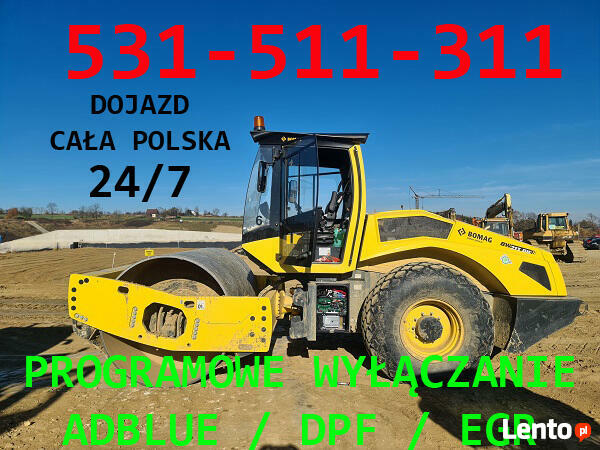 Caterpillar CAT Wyłączanie Usuwanie Adblue SCR / DPF / EGR