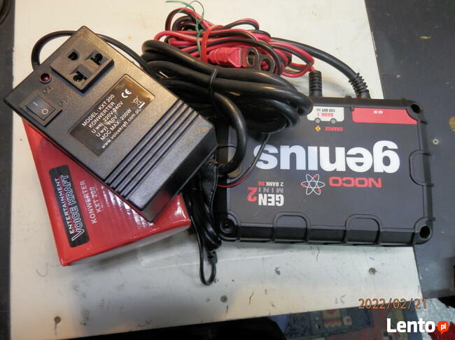 NOCO GENIUS 2x2 - Inteligentna Ładowarka 12V 70Wx2