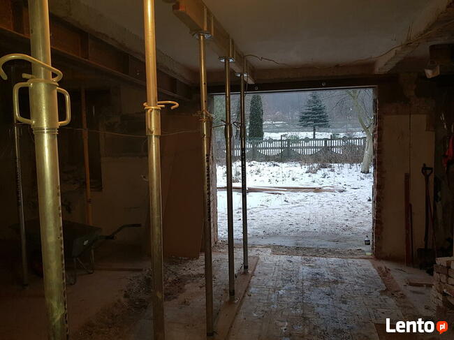 Wyburzenia scian nośnych podciagi nadproza Katowice belki