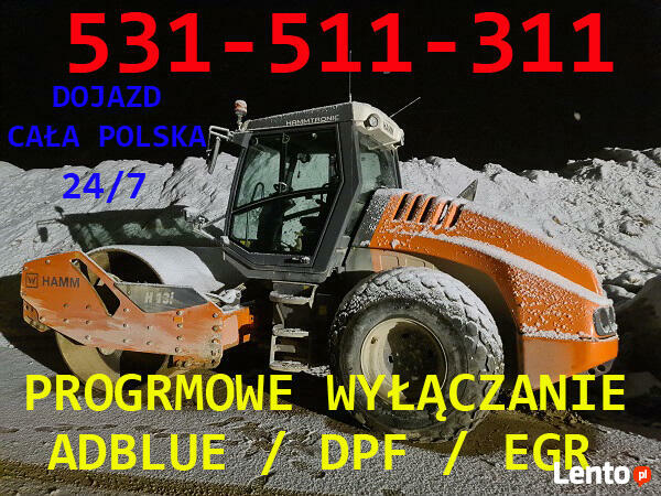 Caterpillar CAT Wyłączanie Usuwanie Adblue SCR / DPF / EGR