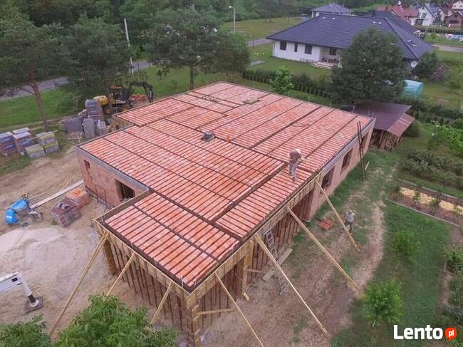 Budowa domów, roboty murowe, żelbetowe