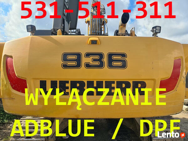 Caterpillar CAT Wyłączanie Usuwanie Adblue SCR / DPF / EGR