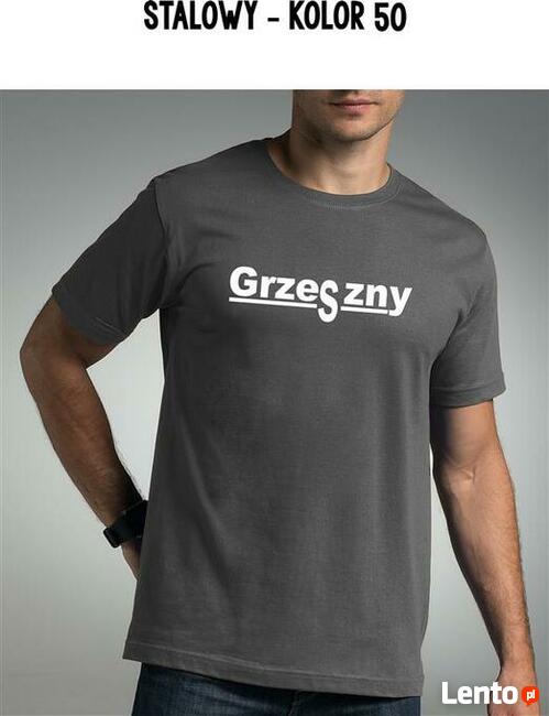 Koszulka z nadrukiem Grzeszny