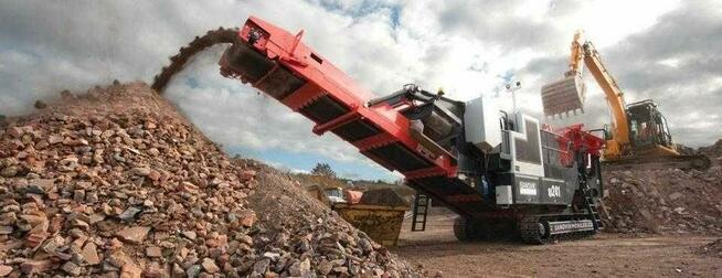 Wynajem Kruszarki szczękowej. Usługi kruszenia