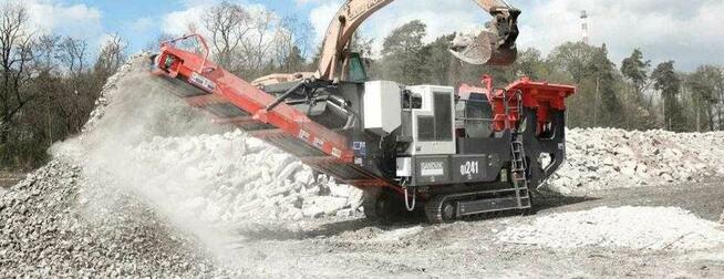 Wynajem Kruszarki szczękowej. Usługi kruszenia