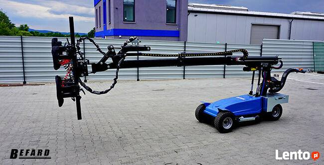 Manipulator do montażu szyb i okien - udźwig 800 kg