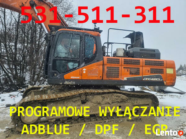 Caterpillar CAT Wyłączanie Usuwanie Adblue SCR / DPF / EGR
