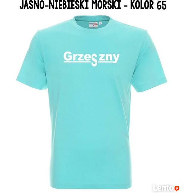 Koszulka z nadrukiem Grzeszny