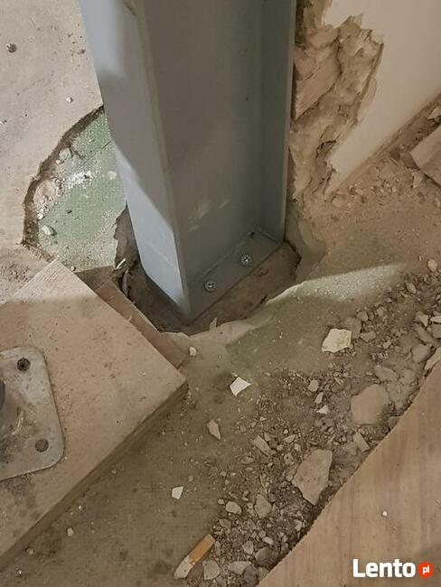 Wyburzenia scian nośnych podciagi nadproza Katowice belki
