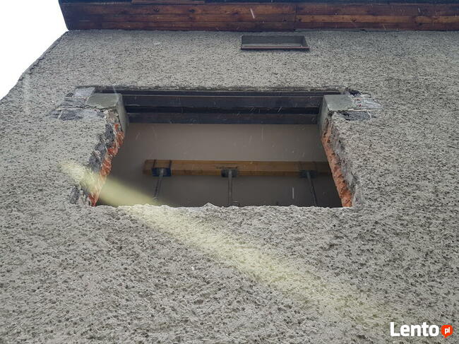 Wyburzenia scian nośnych podciagi nadproza Katowice belki