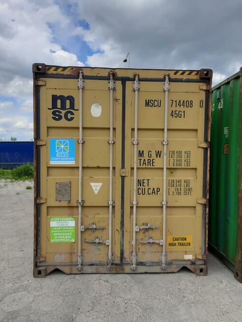 Kontenery morskie 40HC (12m) Używane