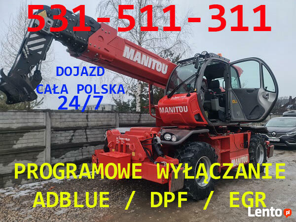 Caterpillar CAT Wyłączanie Usuwanie Adblue SCR / DPF / EGR