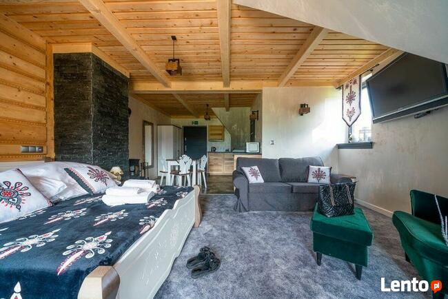 Ap. Szarotka, Kościelisko, widok, kominek, spa w cenie, tanio