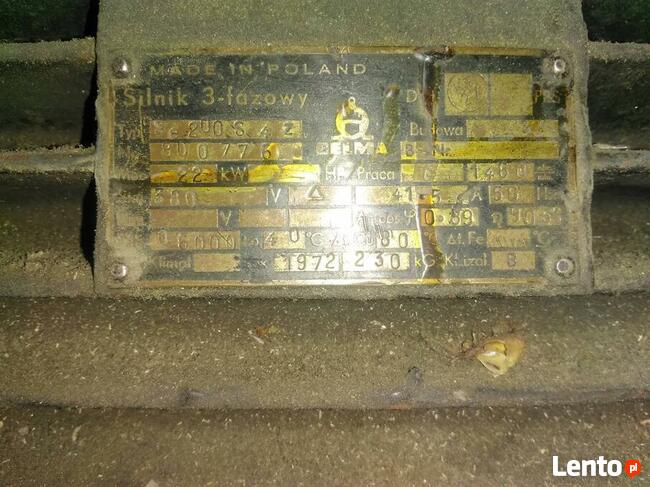 AGREGAT hydrauliczny silnik 3 fazowy 380 V z pompą duży