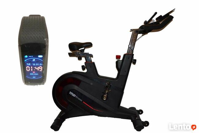 Rower Treningowy Spin Bike D5 solidny, NOWOŚĆ!+ smartwotch.