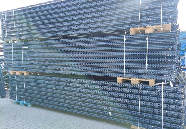 Używane regały Mecalux do magazynu