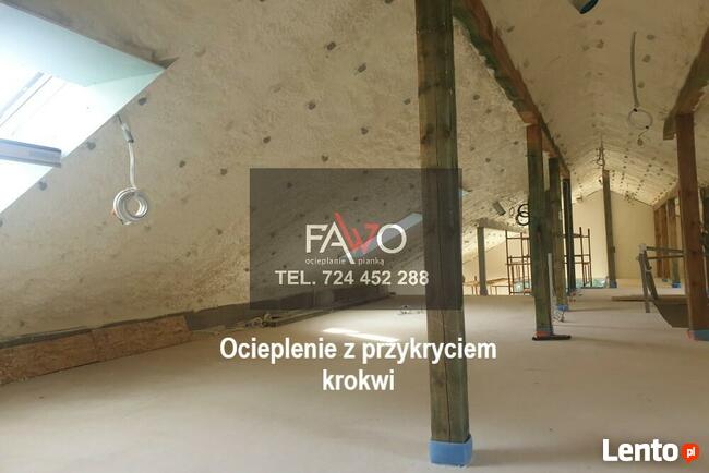 Docieplanie piana Pur Izolacje natryskowe Ocieplanie