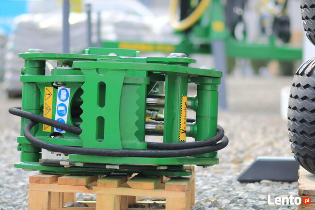 GŁOWICA ŚCINKOWA do DREWNA chwytak BIOMASA koparka Silvatech