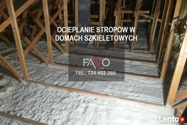 Ocieplanie Pianka Piana Pur Ocieplenie poddasza Pianowanie