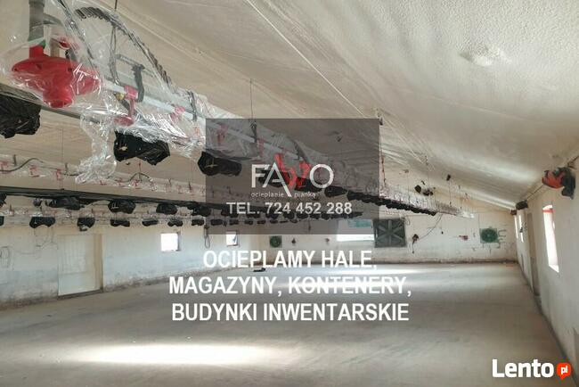 Docieplanie piana Pur Izolacje natryskowe Ocieplanie